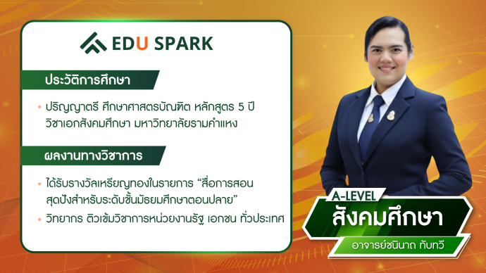 A-LEVEL สังคมศึกษา